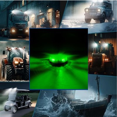 12-24VDC Universal Magnetic Amber Emergency Rotation Din Base Signal LED Strobe Beacon Light For Cars Trucks New Condition suppliers